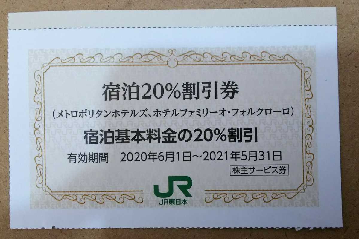 JR - JR東日本 株主優待割引券 3枚 と株主サービス券の+aethiopien