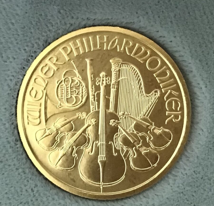 オーストリア ウィーン金貨 1000シリング 1/2オンス 1998年 K24 専用 